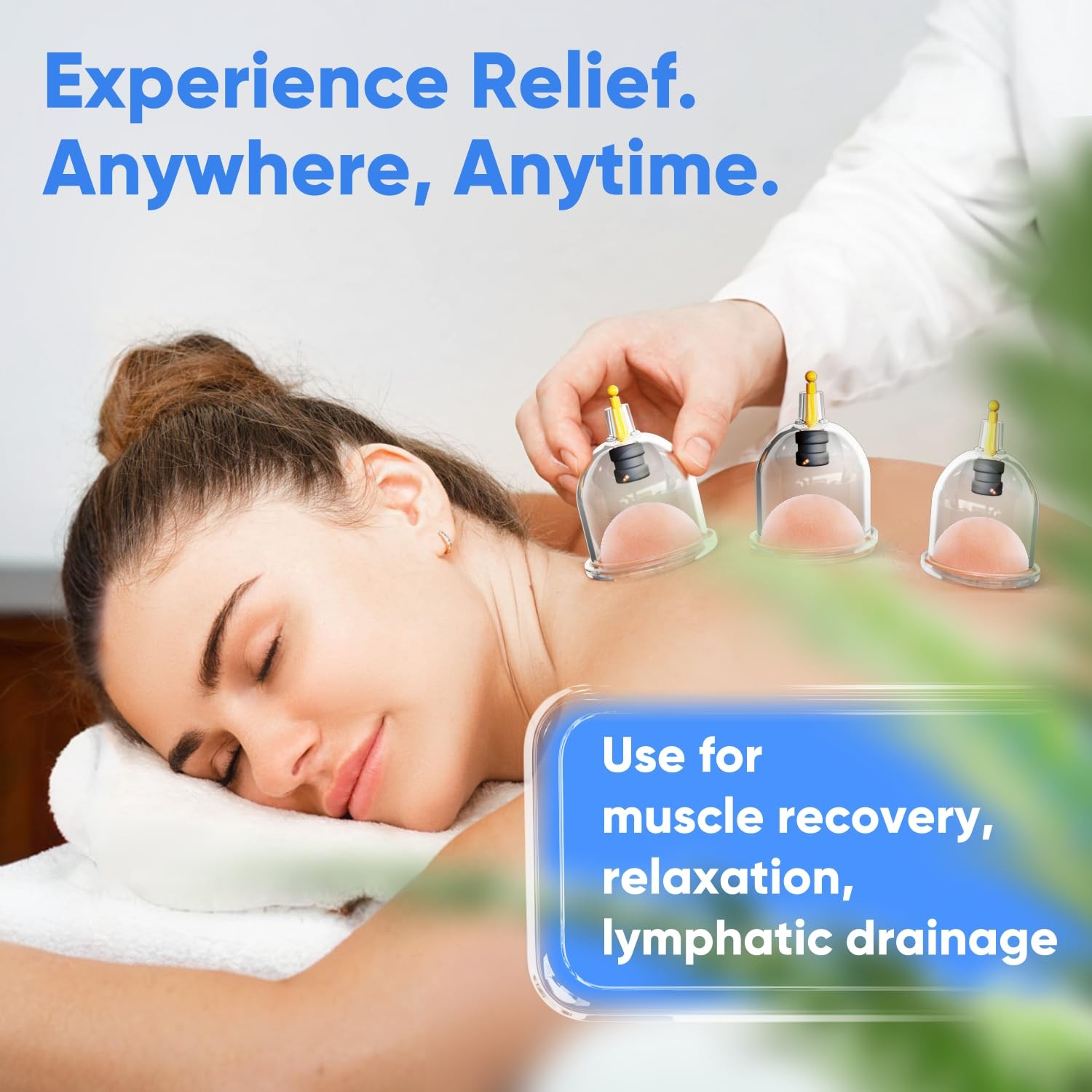 Myofascial Releaser Professional Cupping Therapy 1 Count (Pack of 1), Black