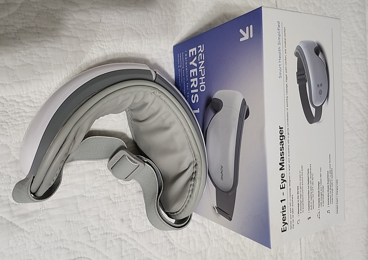 RENPHO RF-EM001 Electric Eye Massager – White