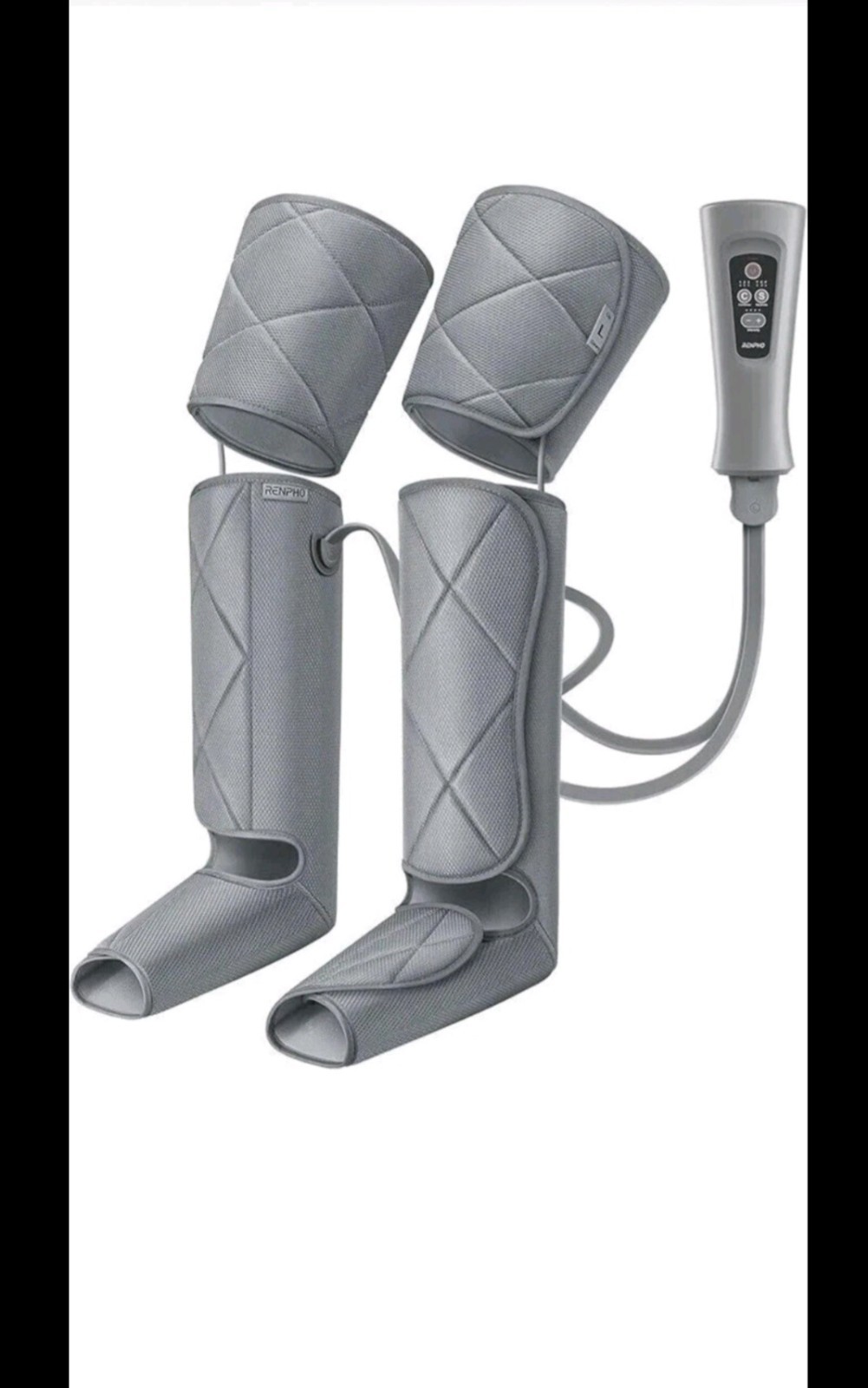 Renpho Air Compression Leg Massager Circulation and Pain Relief Model RF-ALM070