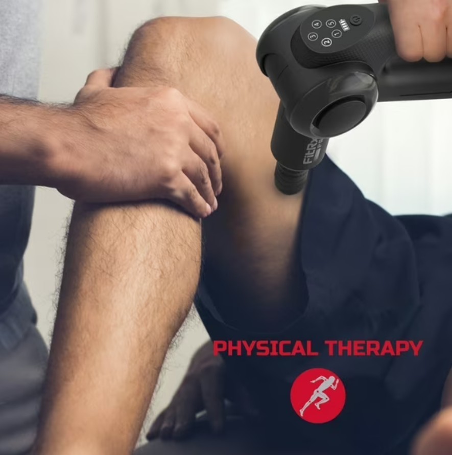 HOT SALE – FitRx Pro Massage Gun | Neck & Back Percussion Massager