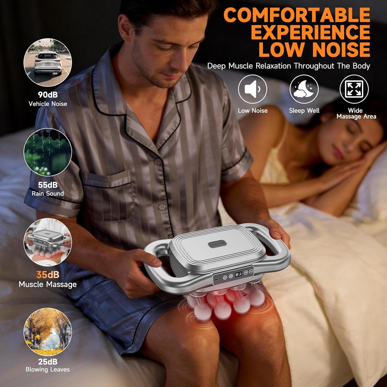NEW Back 16Head Massage Gun Deep Tissue Percussion Massager, Electric Massage