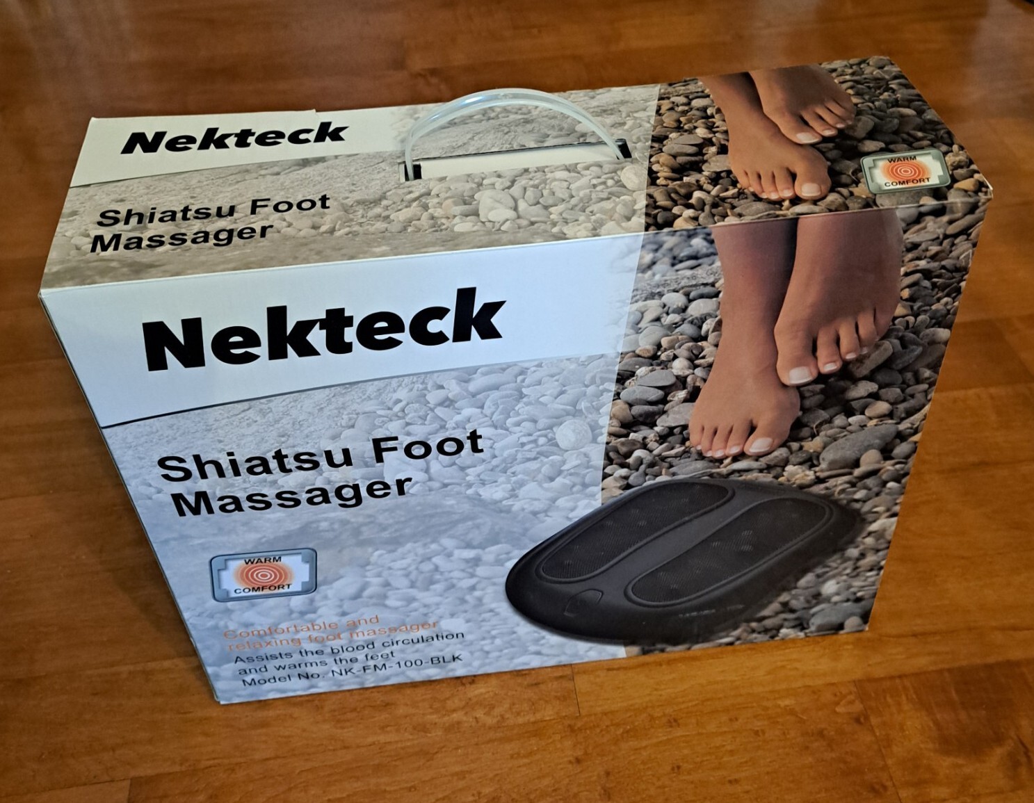 Nekteck Foot Massage Machine – Black (NK-FM-100)