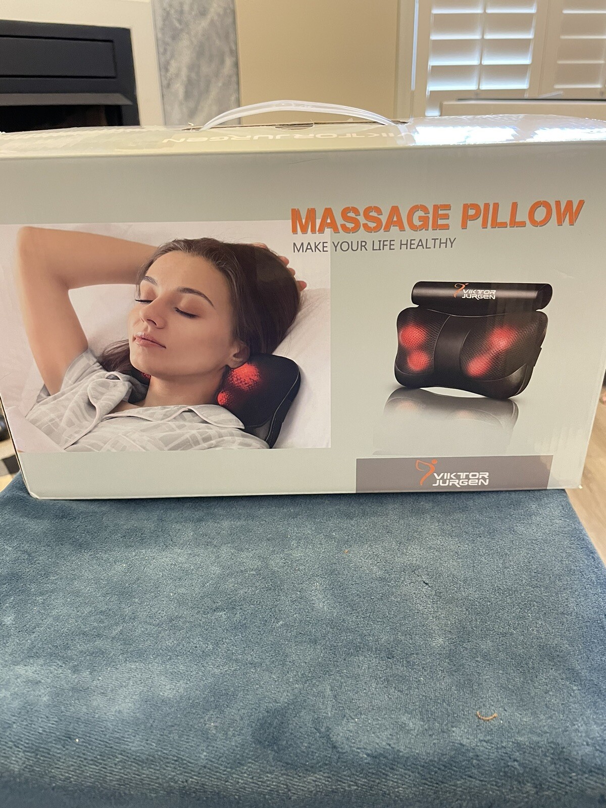 Viktor Jürgen Message Pillow Unisex New In Box