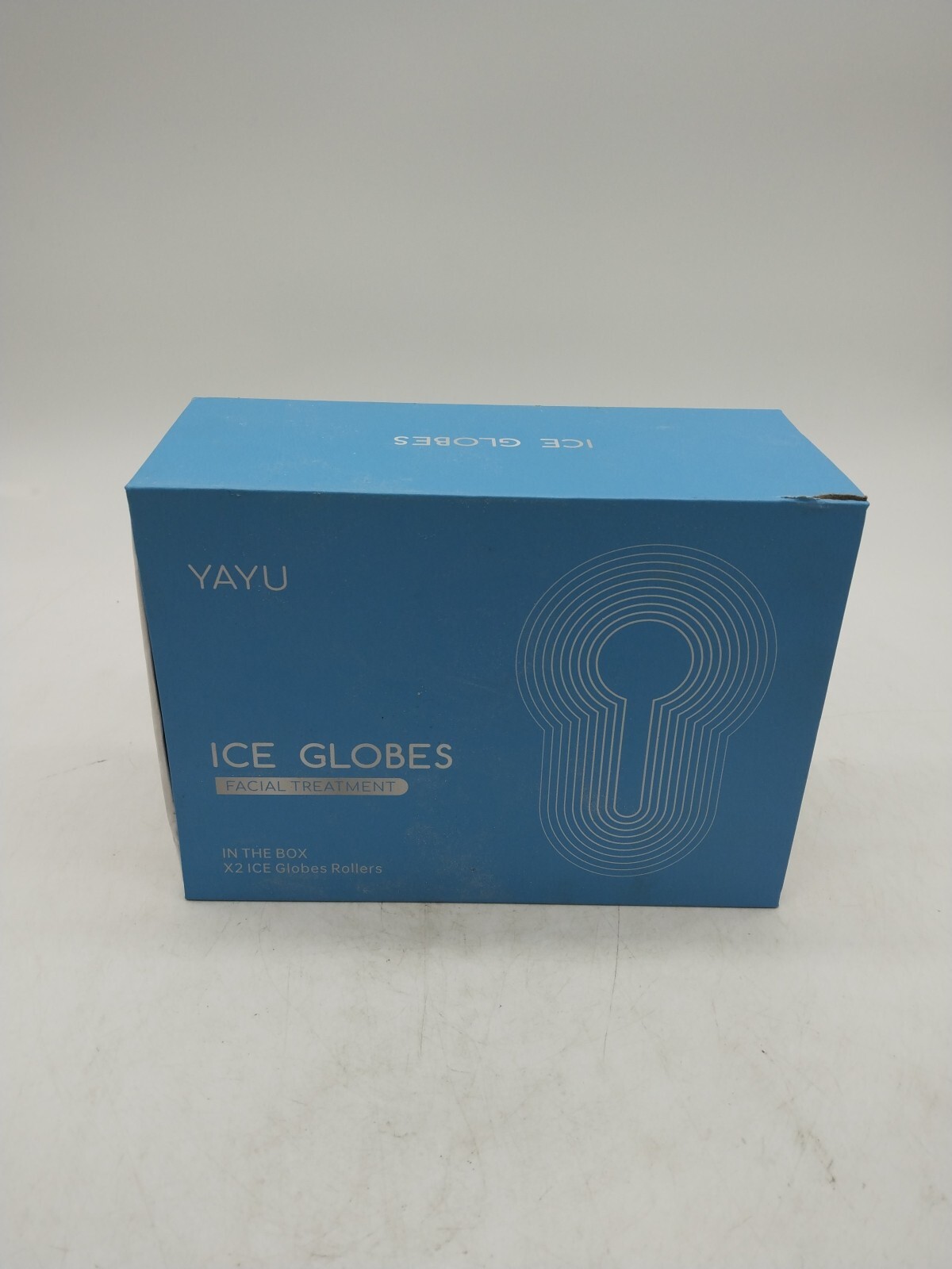 Facial Massagers Ice Globe by Yayu Tightens Relieves Face/Under Circles Blue.161