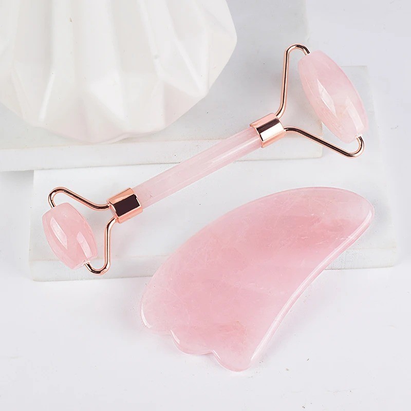 2 pcs Women Face Massager Personal Body Facial Eyes Neck Beauty Skin Care Tools