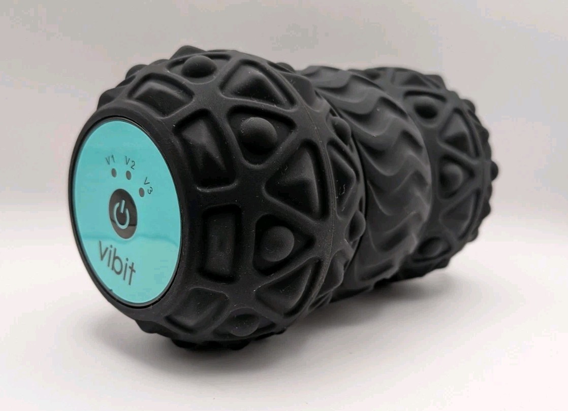 Vibit Portable Massager Roller With Charger & Carrying Case – Open Box