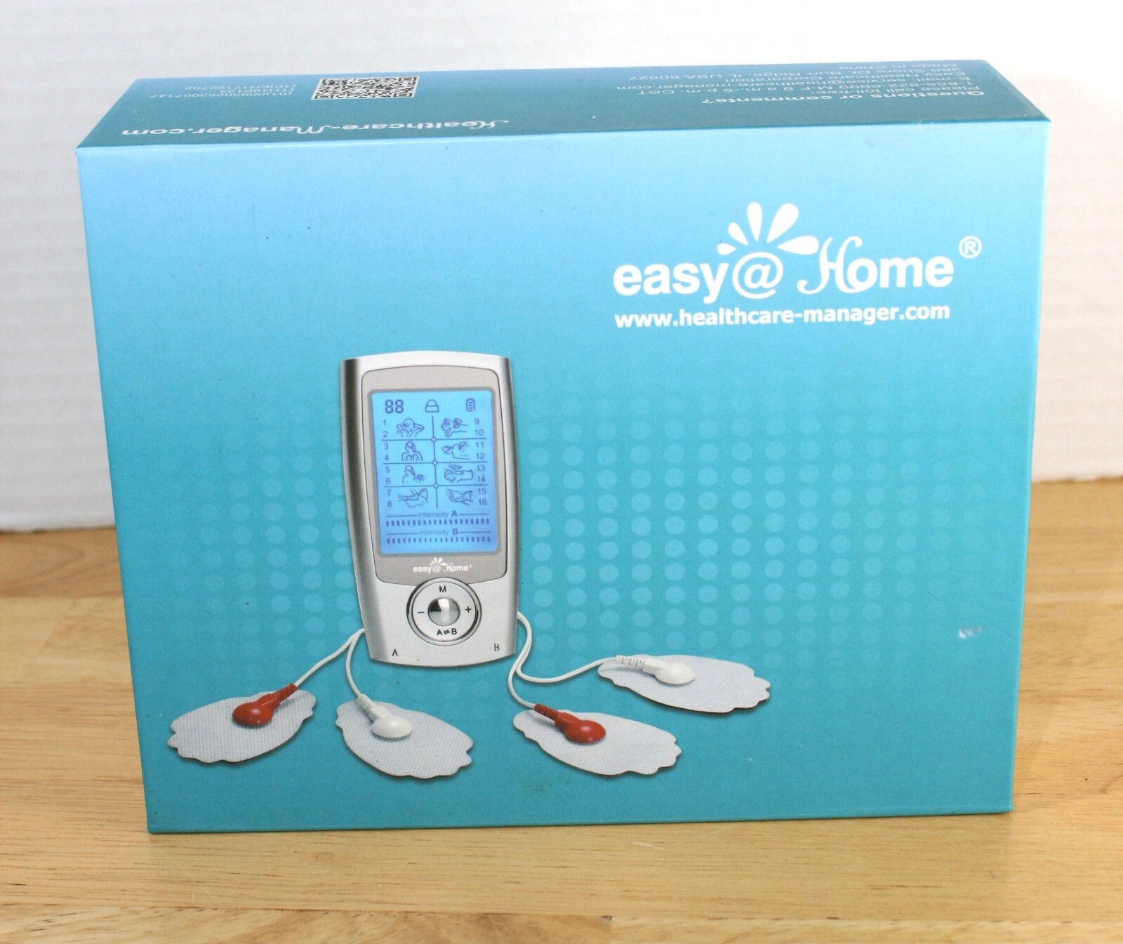NEW ~ Easy@Home 16-mode Mini Electronic Pulse Stimulator Pain Relief EHE029G