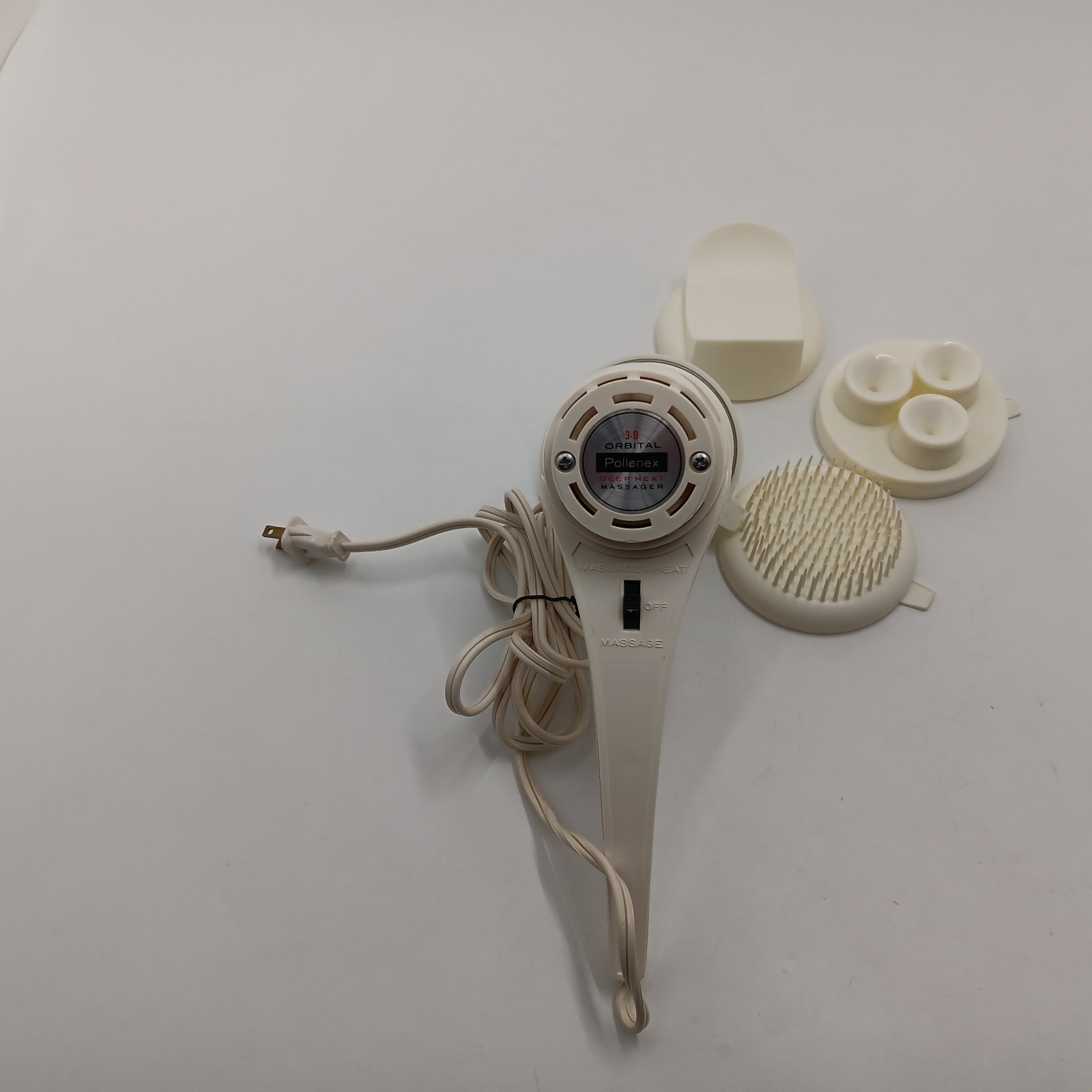 Vintage Pollenex 3-d Orbital Deep Heat Messager Electric
