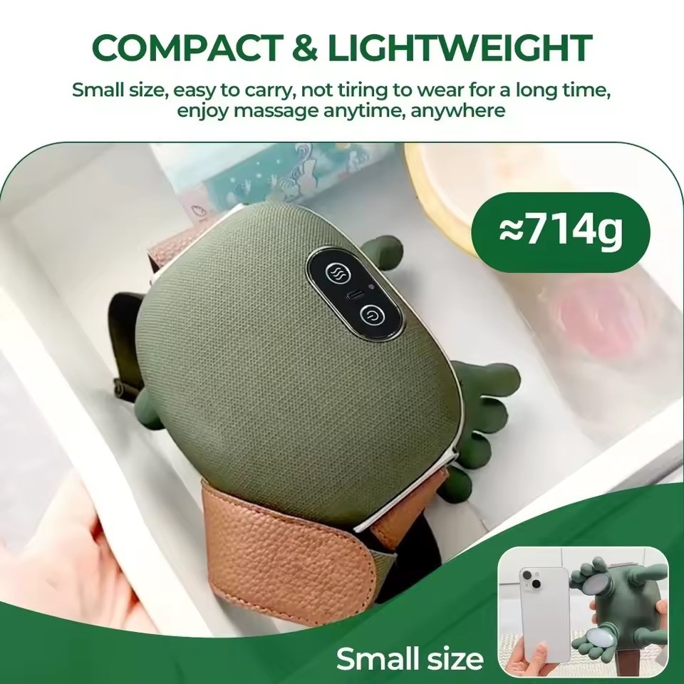 Neck Shoulder Massager Shiatsu Deep Tissue Kneading Heat Muscle Pain Relief