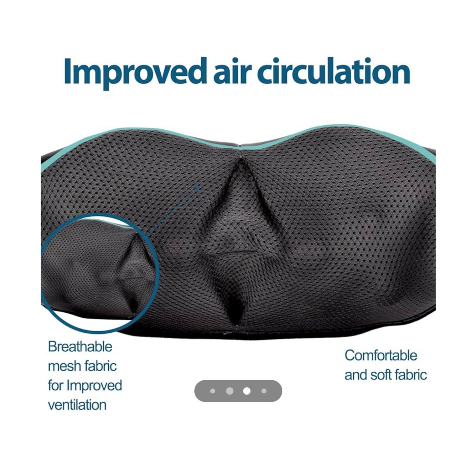 New INVOSPA SHIATSU Portable Heat Massager – shoulder neck arm leg back waist
