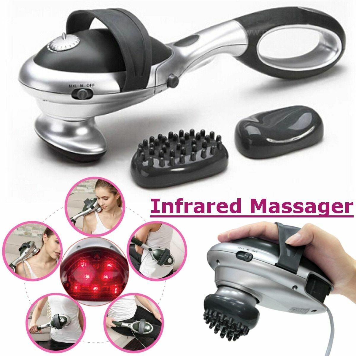 Home Handed 110V Electric Body Massager Body Health Massager Body Parts Massager