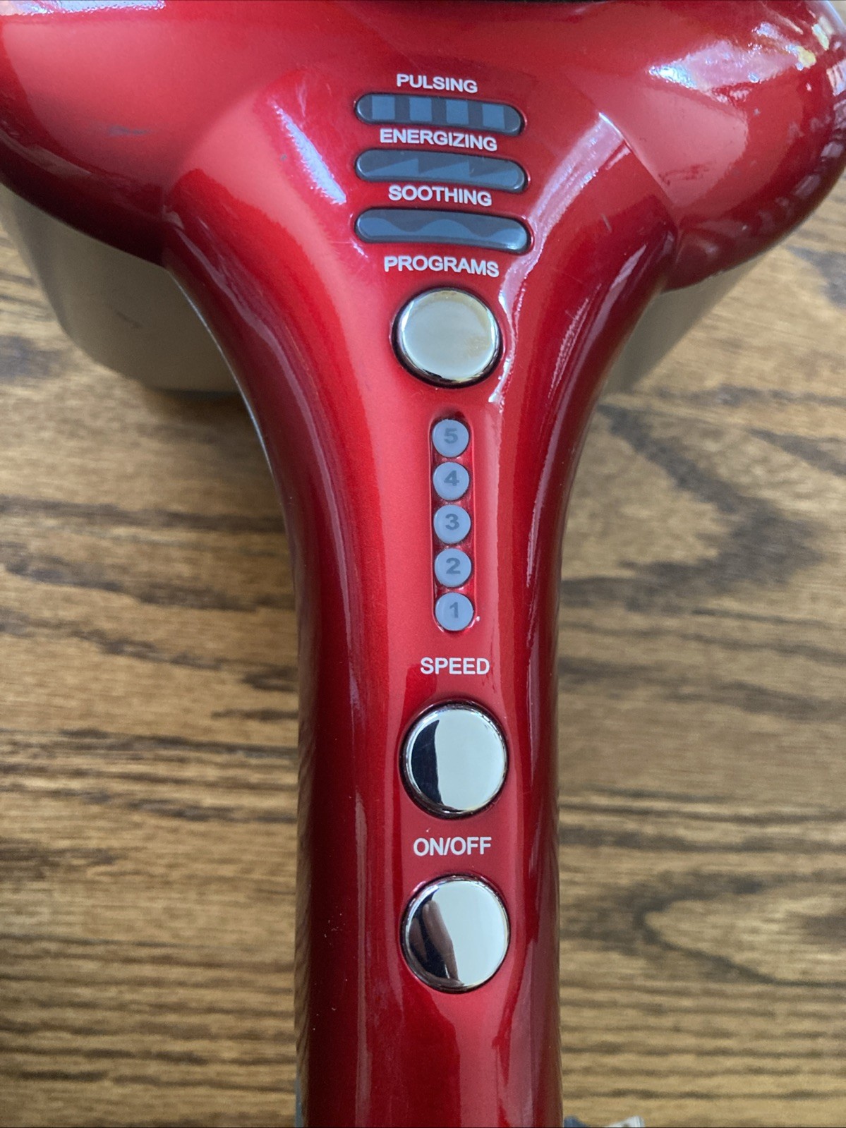 Brookstone Max 2 F-210 Dual Node Percussion Massager 5 Speed 3 Program