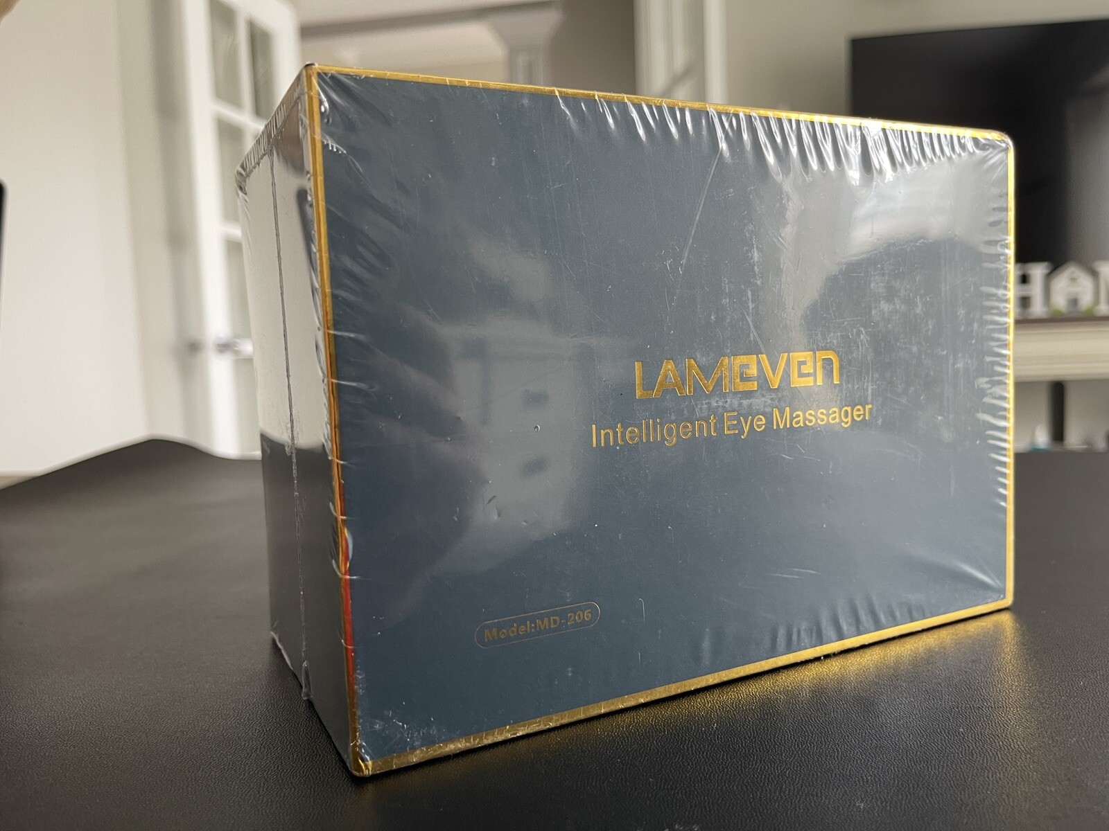 LAMEVEN Eye Massager, Gifts for Women/Men, Heated Massager Ideal Relaxation Gift