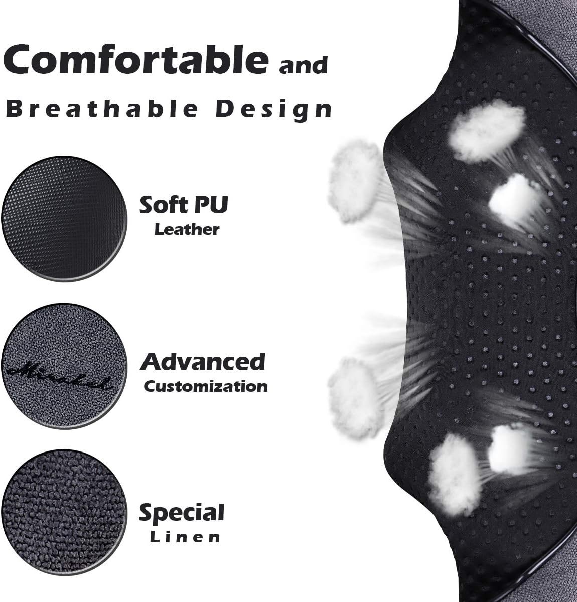 Shiatsu Neck and Shoulder Massager: Pain Relief with Heating Function, Wearable