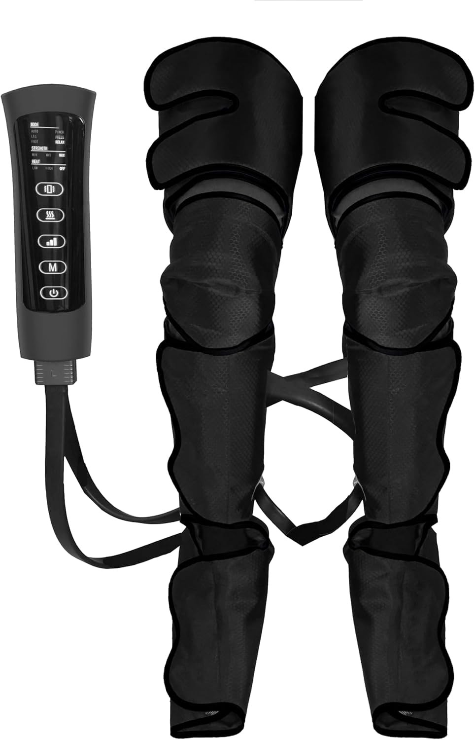 Serenelife Air Compression Leg Massager Full Leg Massager Heat And Compression