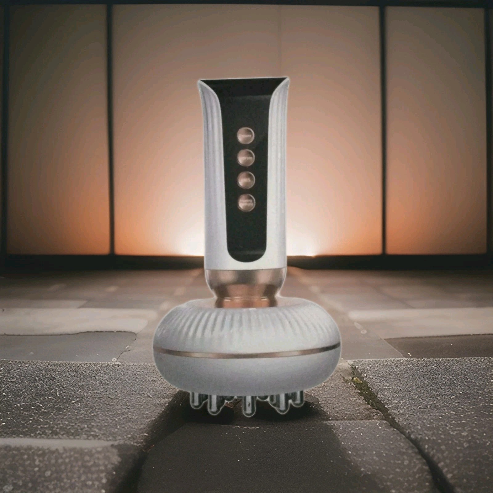 Electric Meridian Brush Microcurrent Cordless Massager for Legs Arms Belly