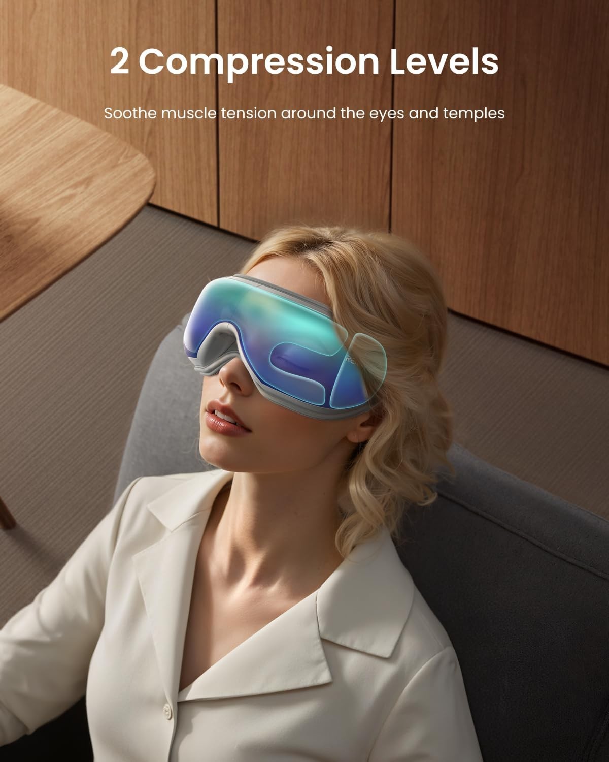 RENPHO Eye Massager with Heat,FSA Eligible HSA Eyeris 1 Eye Massager with Remote