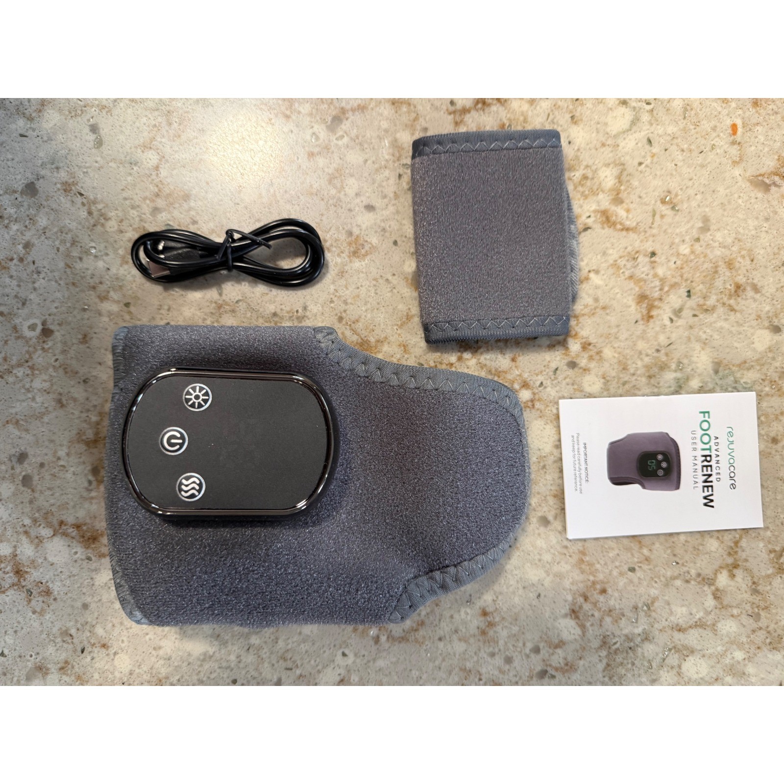Rejuvacare Advanced FootRenew 3-in-1 Foot Nerve Relief Device Wireless Recharge