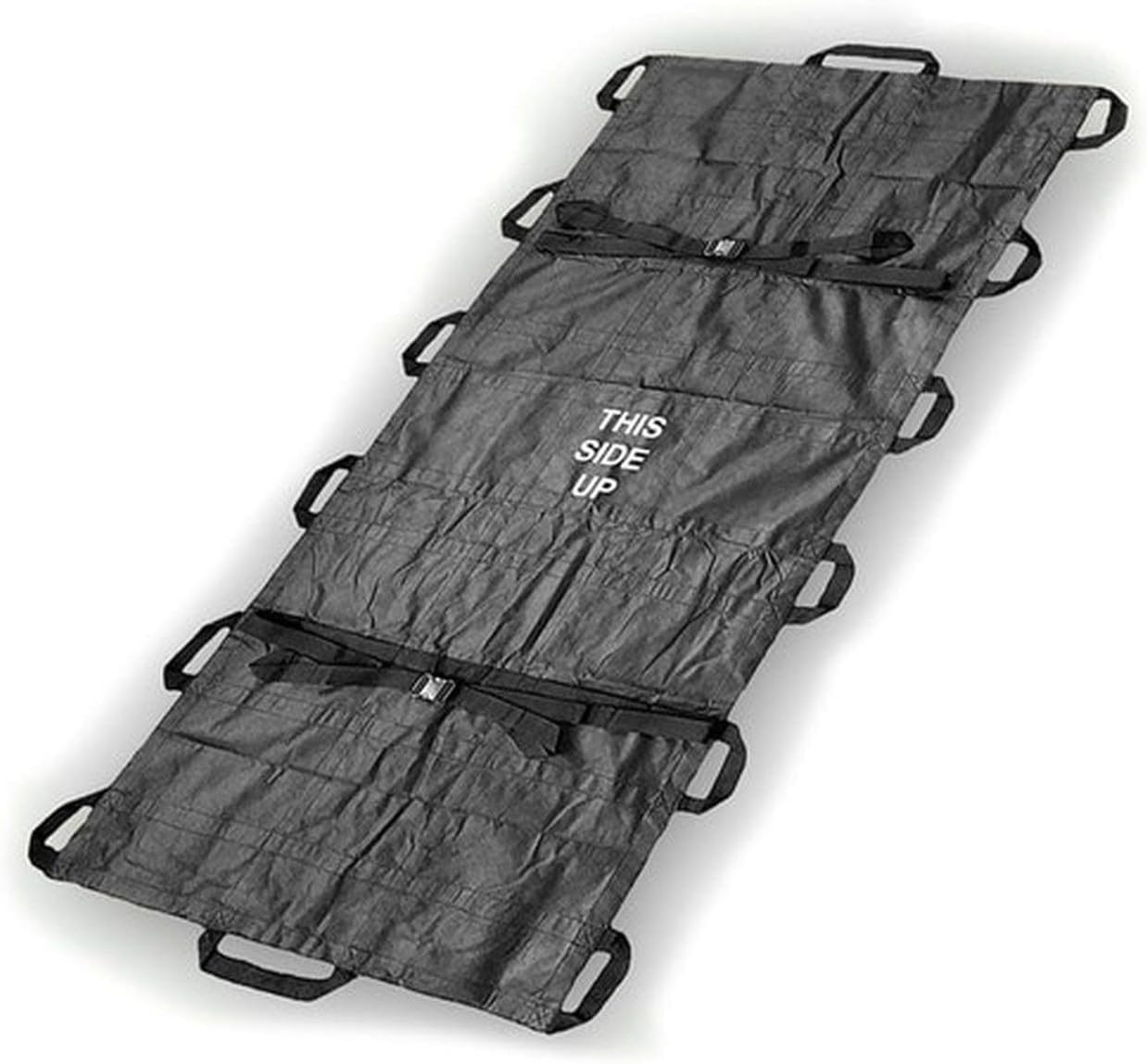 Quiklitter XL camilla 1000lb asas nylon negro libre latex transporte evacuacion