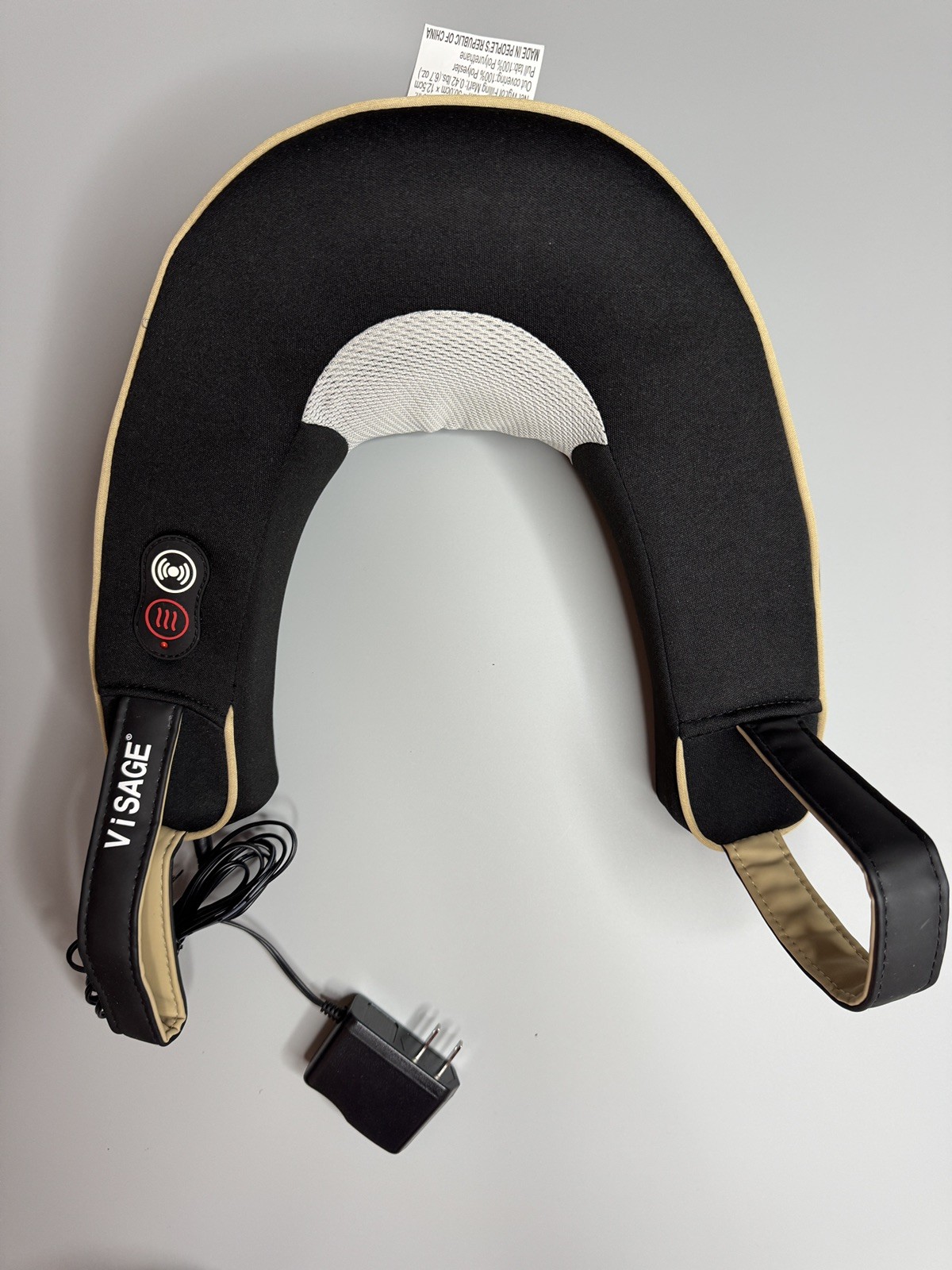 Sage Black and Gold Neck Massager with Heat