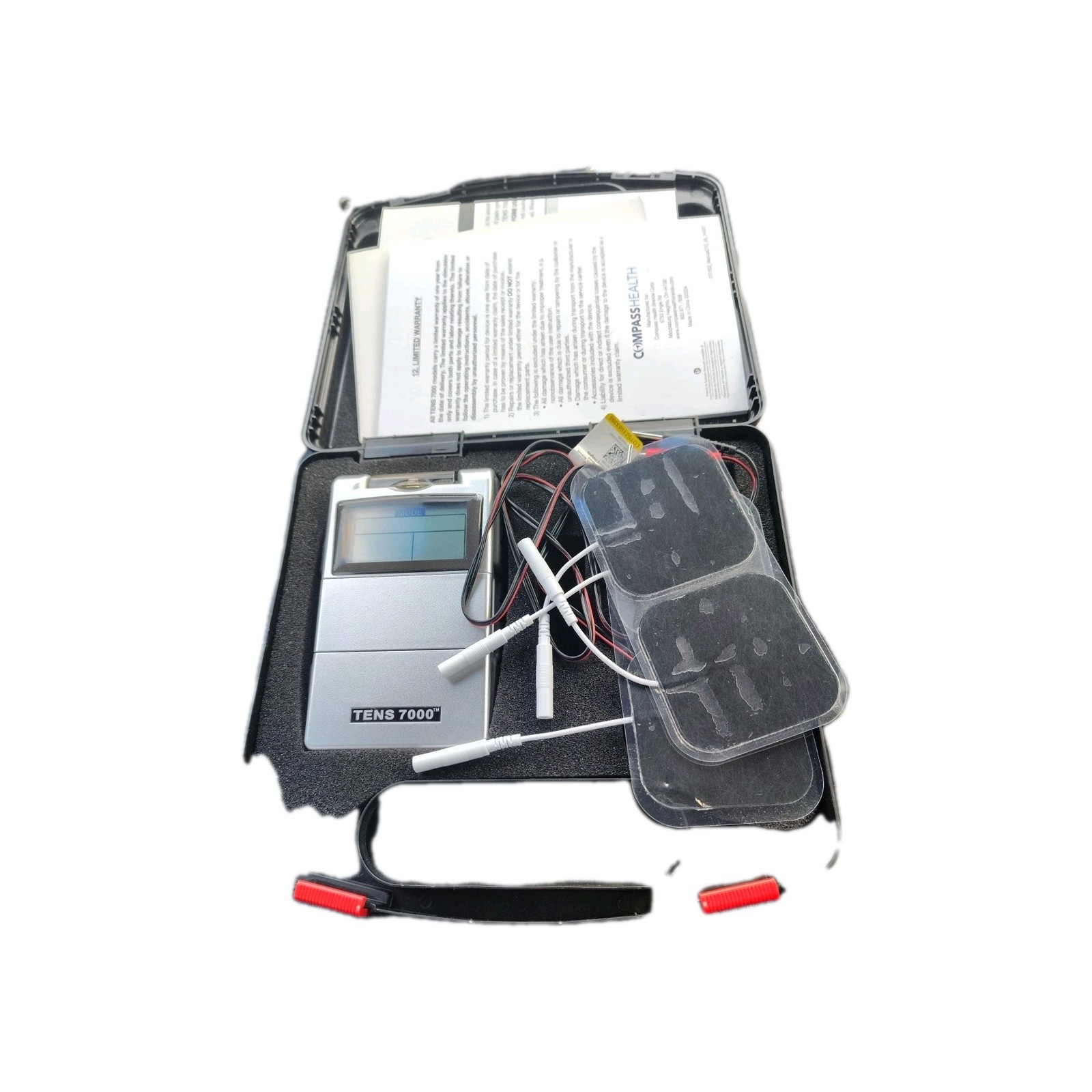 Roscoe Medical DT7202 TENS 7000 2nd Edition Back Pain Relief Digital Unit