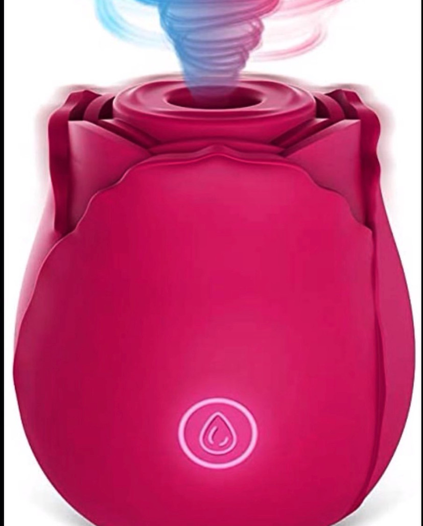 Rose Shaped Mini Massager for Women Happy Meeting Joy At Meeting * New *