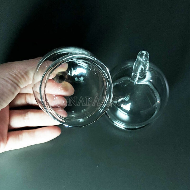 5cm Glass Vacuum Suction Cupping Cups For Vacuum Therapy Spray Beauty Machine