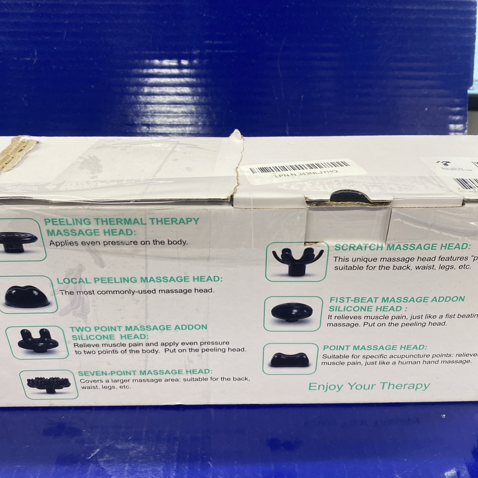 Megawise Handheld Deep Percussion Massager RD-A10 White – Damaged Box