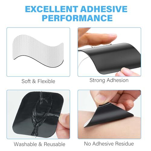 For 40PCS Unit Pads 2″X2″ Replacement Pads Electrode Patches for Electrotherapy