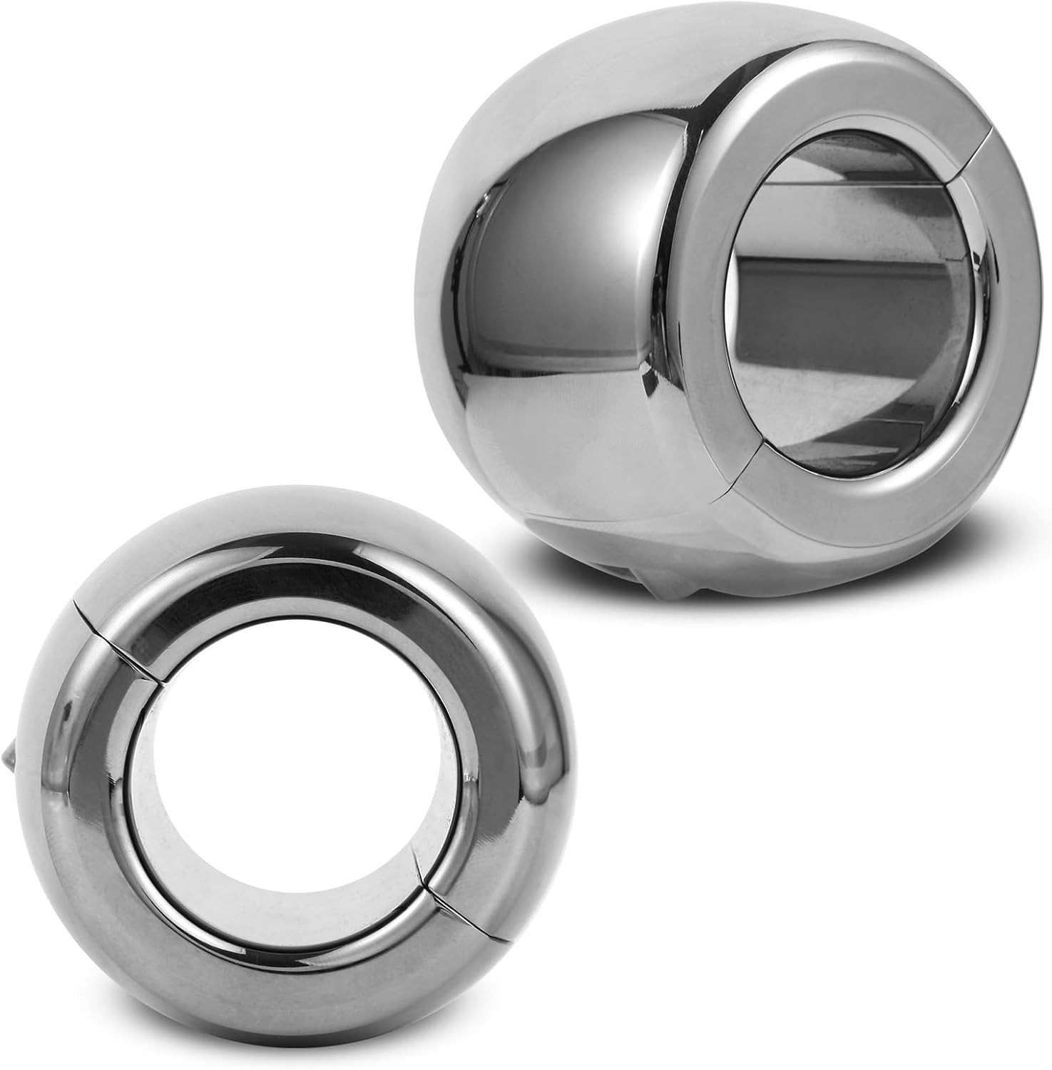 Heavy Duty 304 Stainless Steel Male Ball Stretcher Pendant – 34mm Inner Diame…
