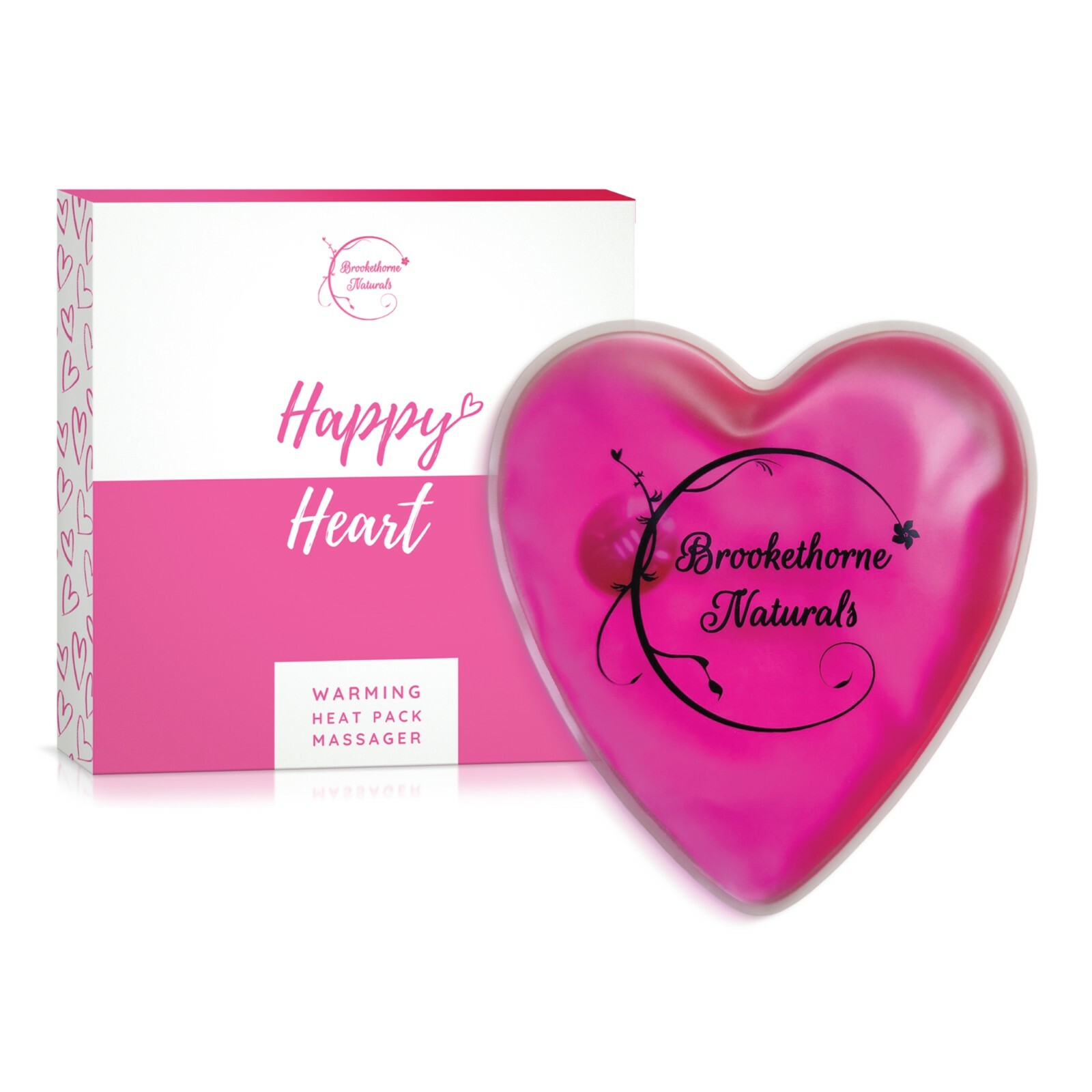 Happy Heart Warming Massager – Reusable Body Massager for Sensual Massage