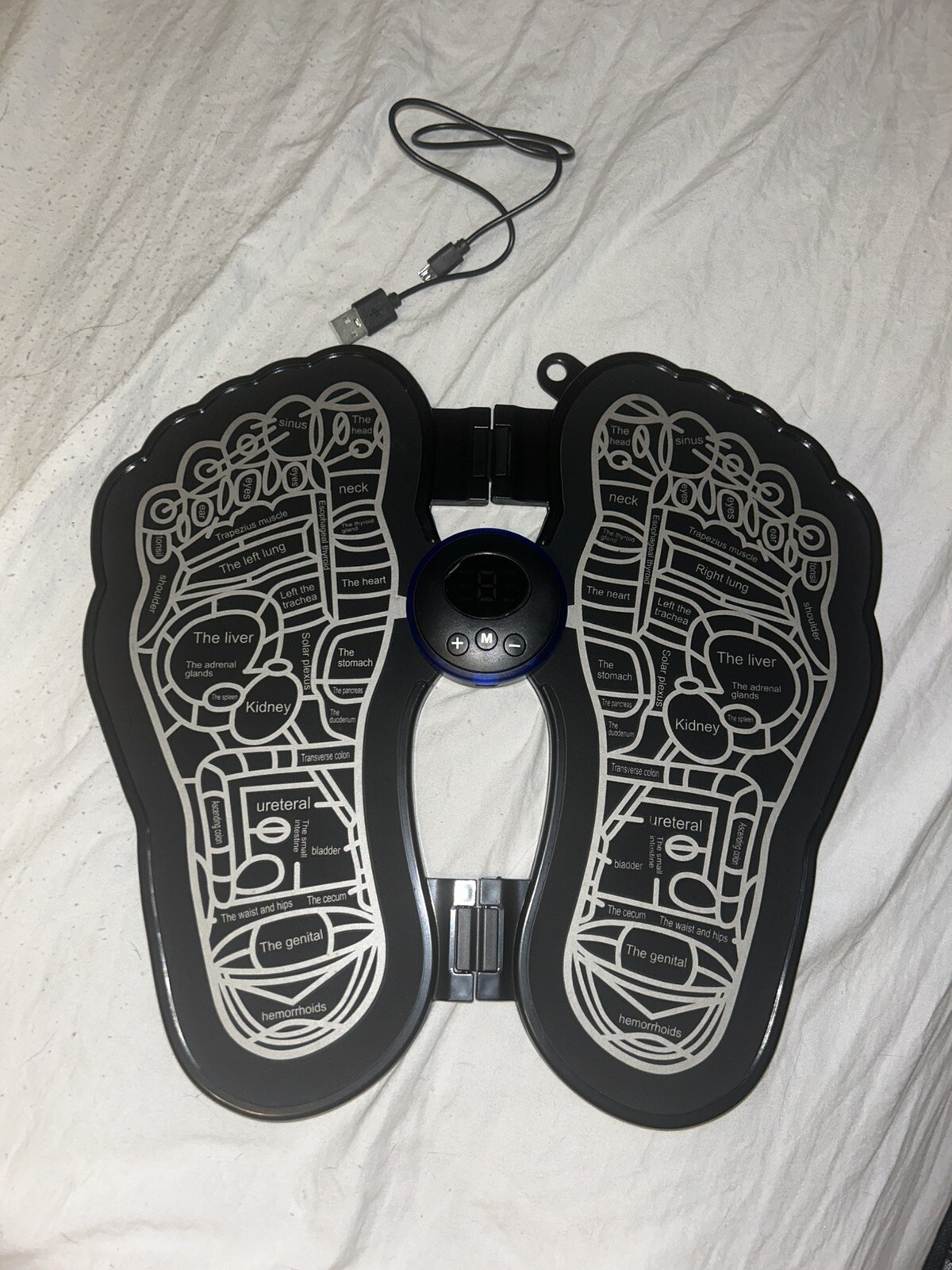 EMS Neuropathy Foot Massager for Muscle Pain Relief through Electric Stimulation