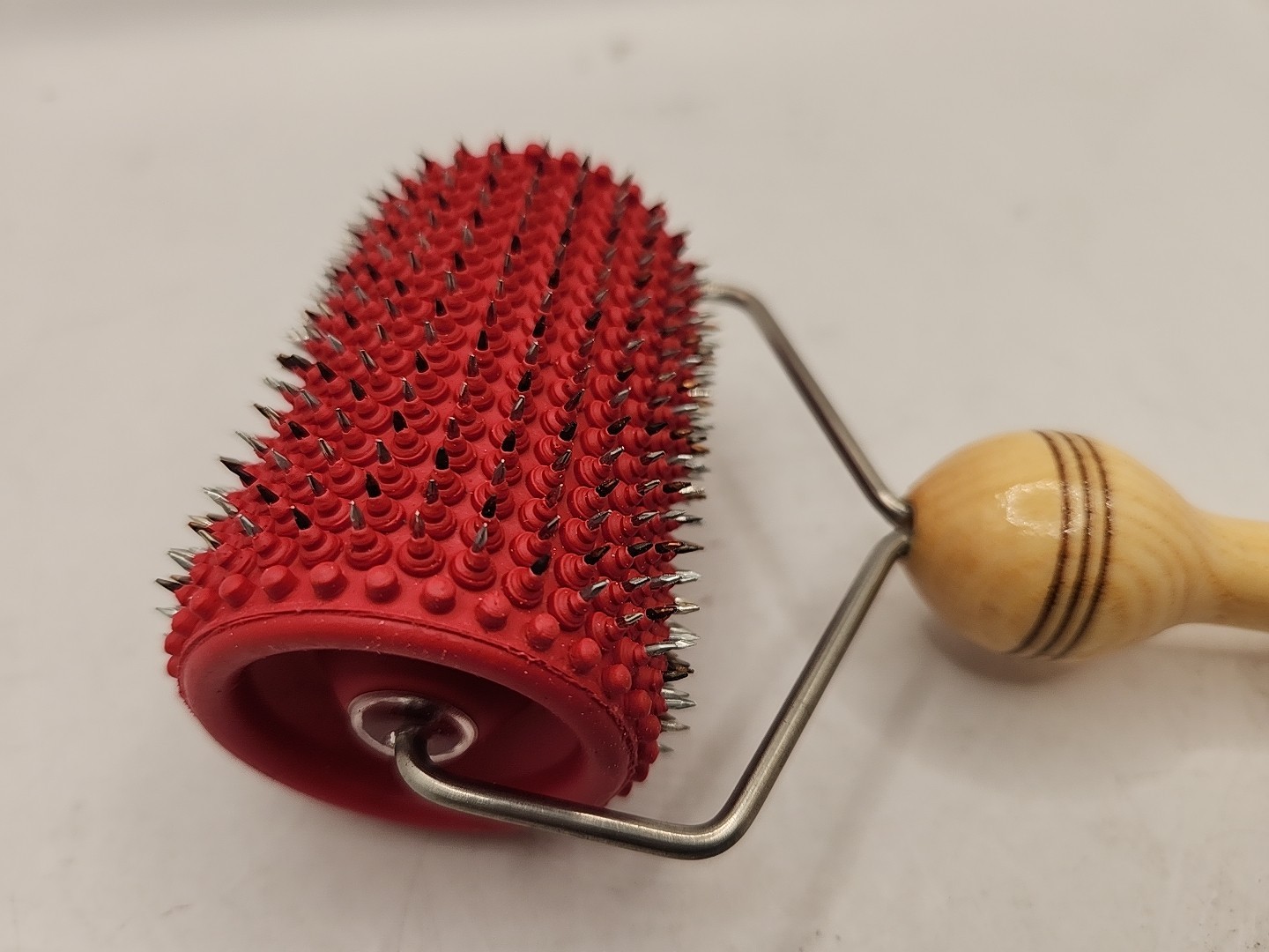 NEW Lyapko Body Roller M 3.5 Ag Silver Acupuncture – Red. Lot of 2