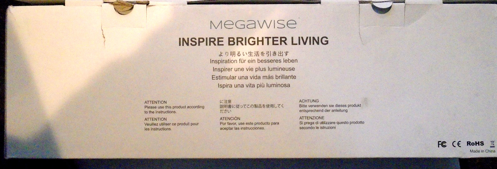 MEGAWISE Handheld Back Massager Deep Tissue Percussion Massage for Back, Neck,
