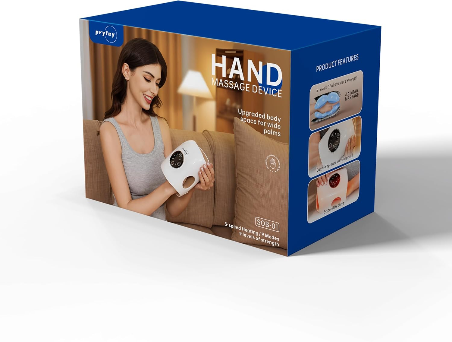 Hand Massager with Heat and Compression, Cordless Hand Massage for Arthritis Car
