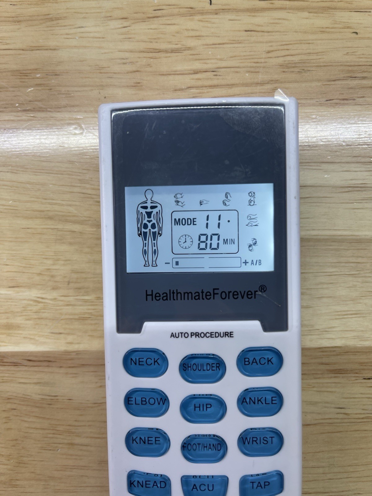 Healthmate Forever Electronic Pulse Massager Remote Control Works