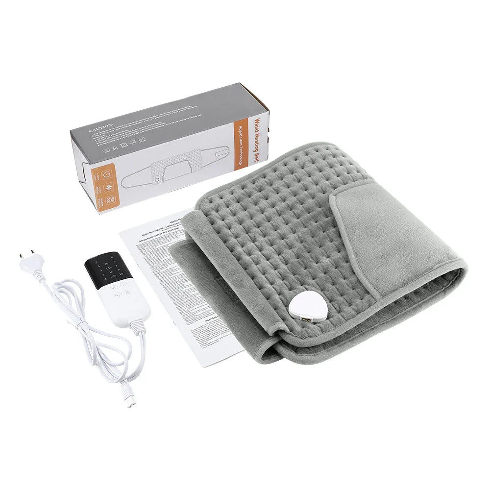 Electric Heating Waist Belt Warm Thermal Pad 10-gear Temperature Control Office