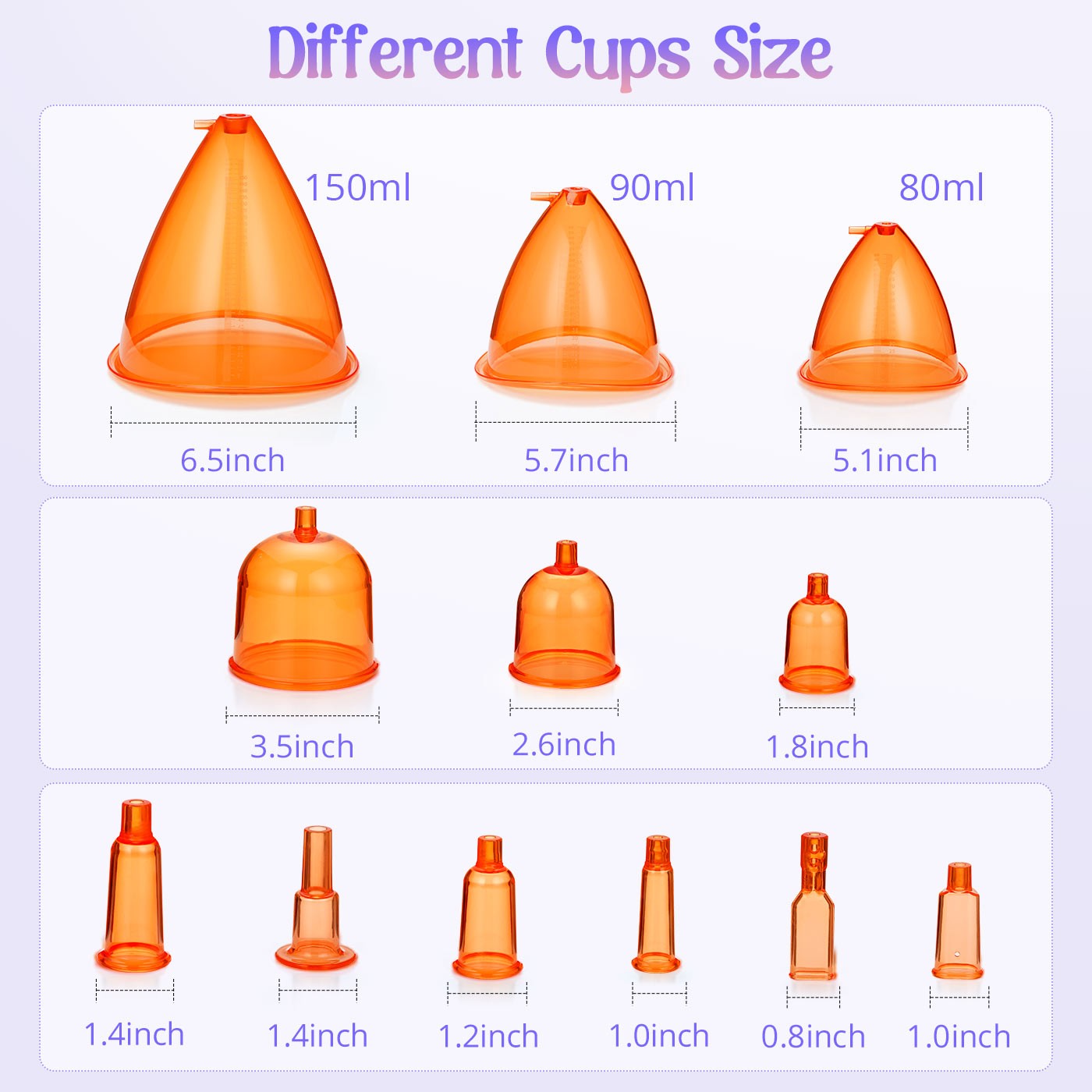 BBL 150ml Breast Enlargement Butt Lifting Machine Body Care Cupping Massager