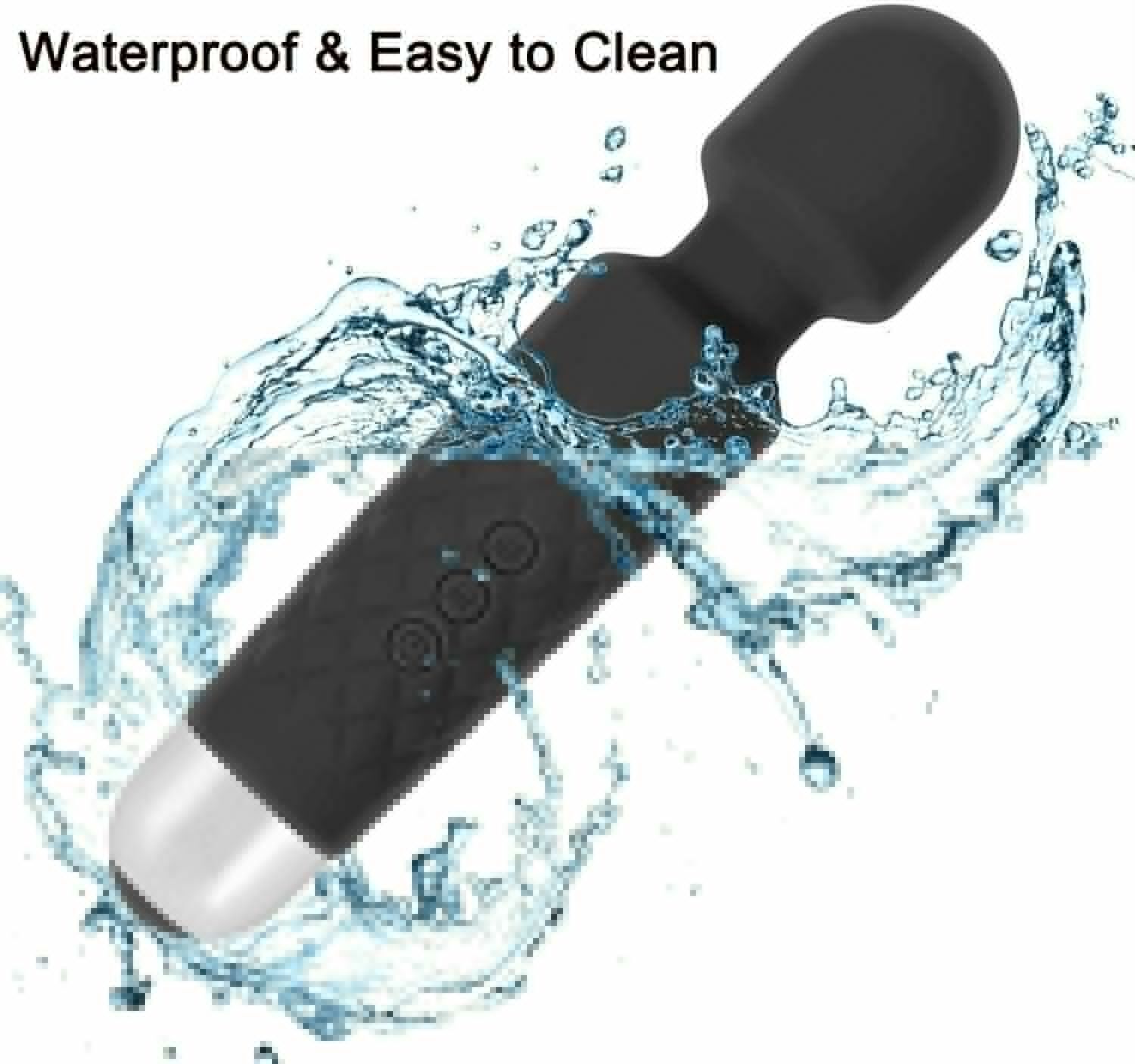 Handheld Massager 20 Speed Wand Vibrating Massage Magic Full Body Therapy Motor