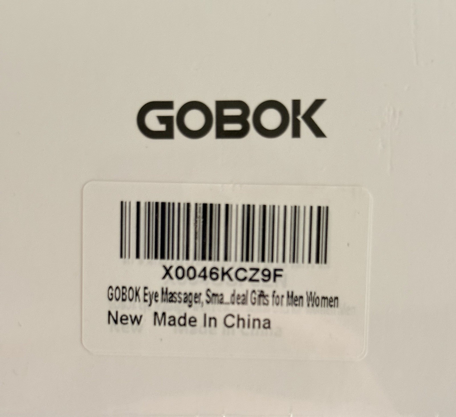 GOBOK Smart Eye Massager SD-206 Rechargeable Hot Compress Air Pressure