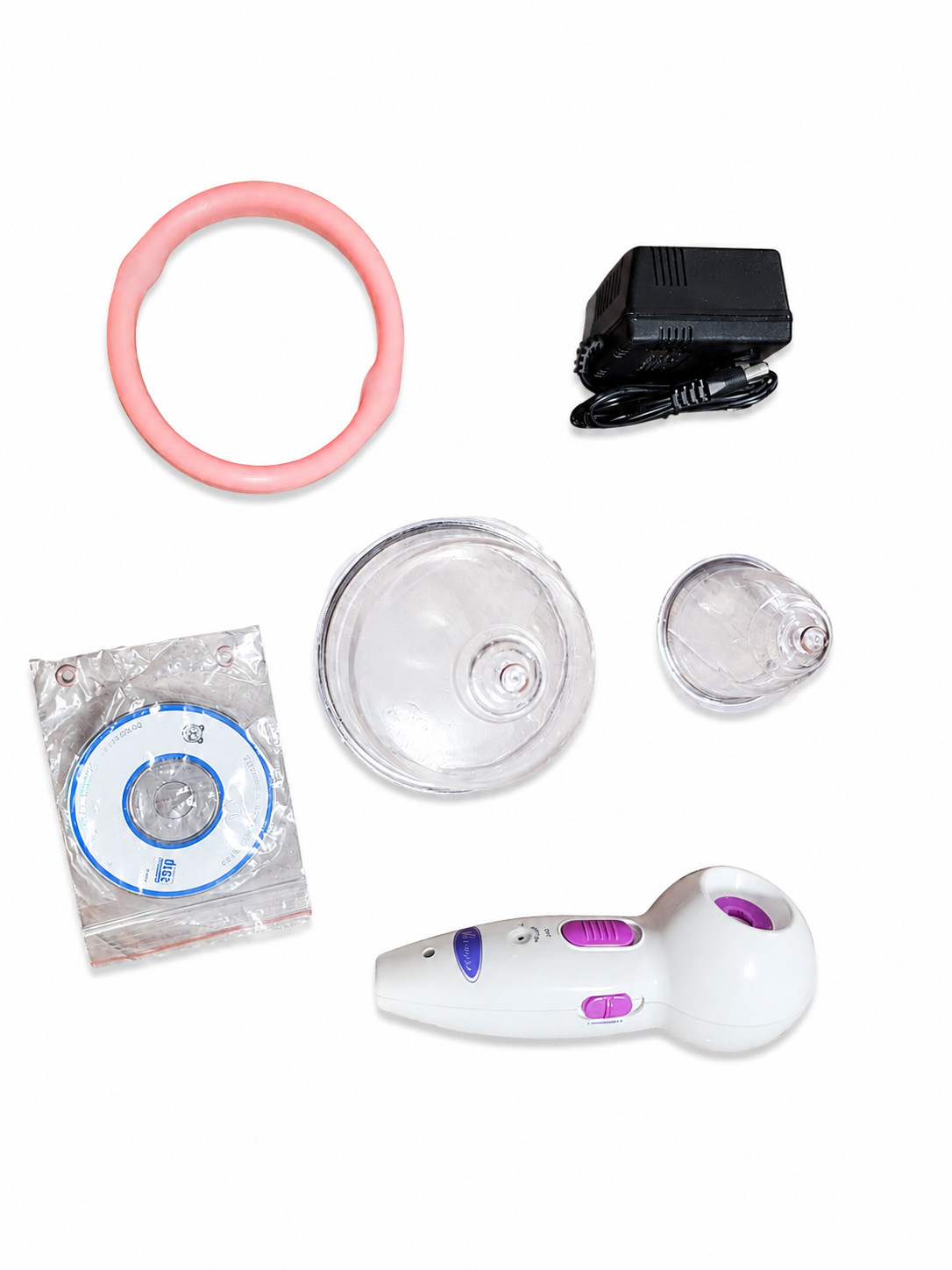 Electric Vacuum Breast Massager Pump Enlargement Lifting Cup Beauty Server