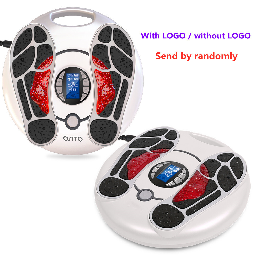 Foot Massager EMS TENS Machine Booster Foot Leg Blood Circulation Pain Relieve