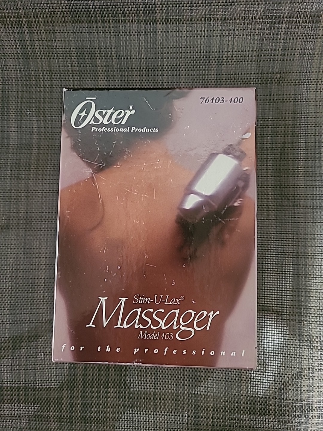 Oster Professional Hand Held Ball Bearing Full Body Stim-U-Lax Massager #103