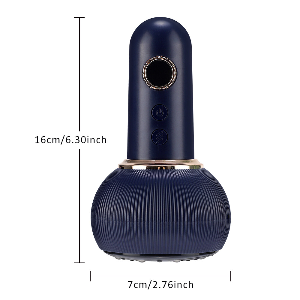 Electric Lymphatic Drainage Machine Meridian Body Massage Brush Microcurrent US
