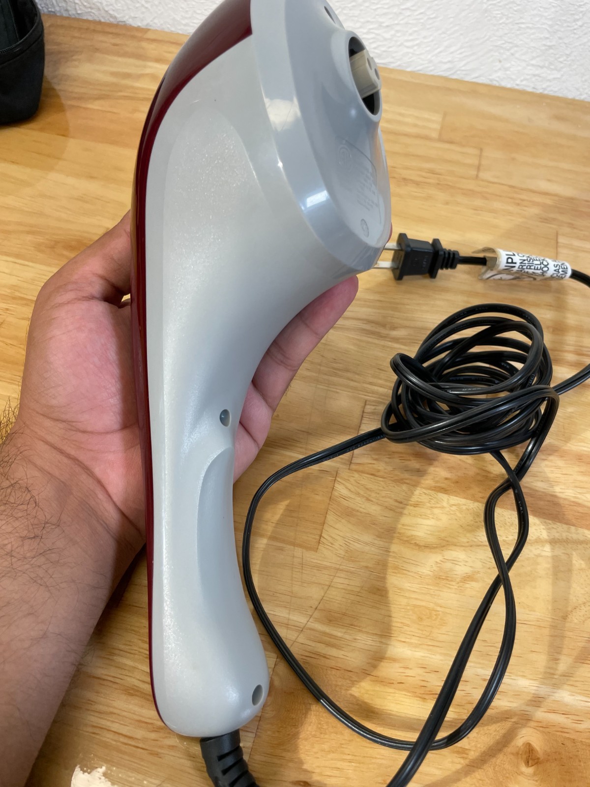 Wahl Full Body Therapeutic Massager – Burgundy Model #4295A