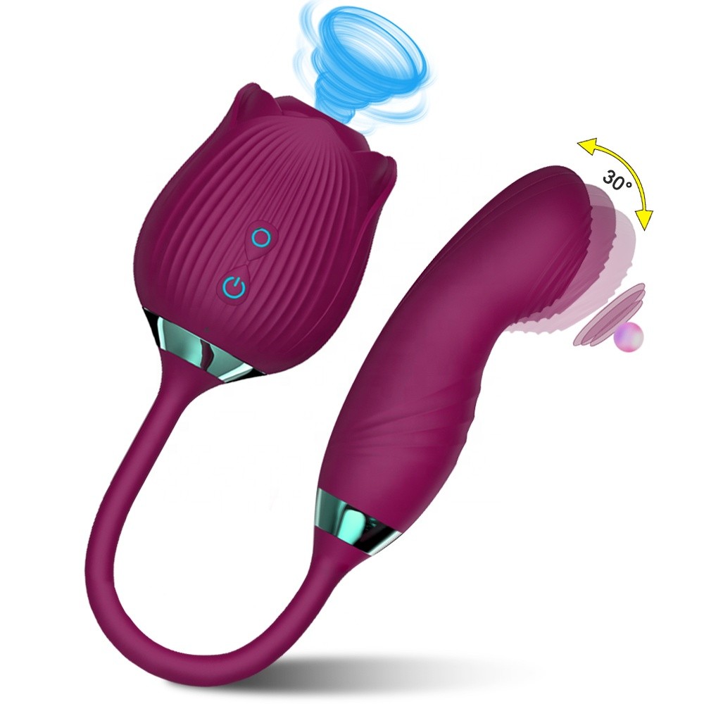 10 speeds Rose Female Anniversary Birthday Gift for Her Massage Tongue Licking