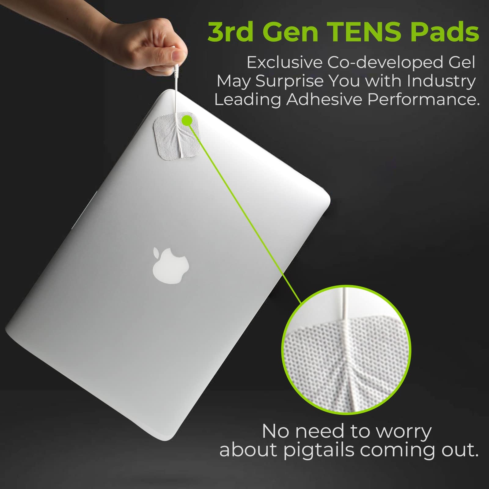TENS Unit Replacement Pads Combination Set, 20 Packs Multiple Sizes Electrode…
