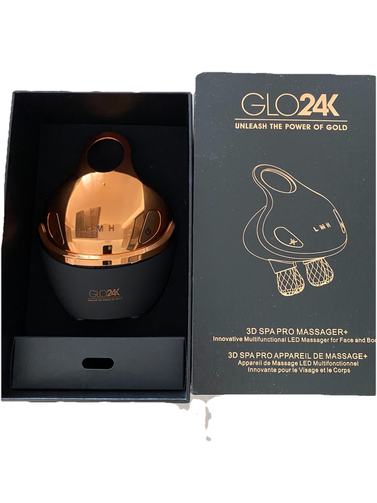GLO24K 3D SPA PRO Massager+ Retail $250.00