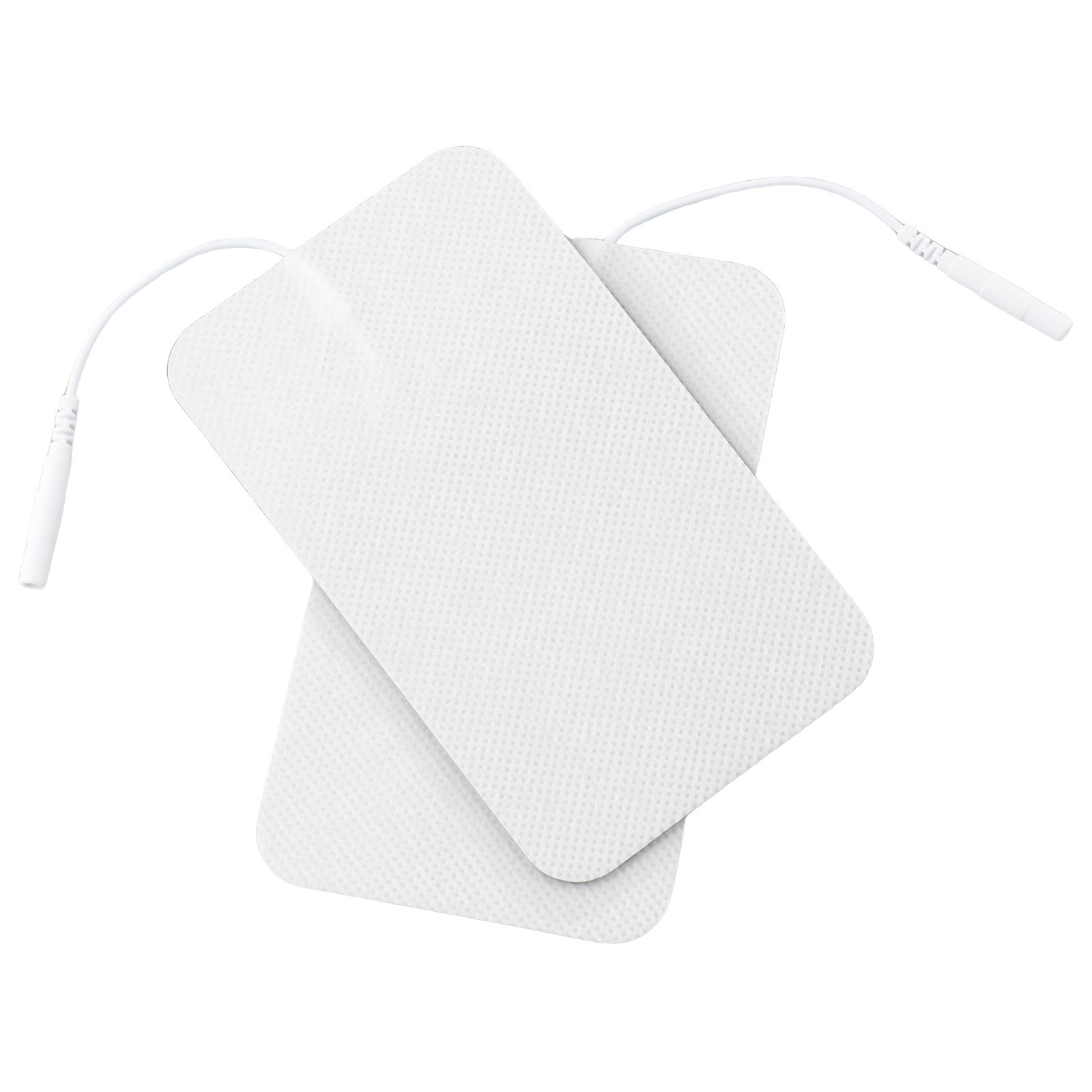 4 Extra Large Electrode Replacement Patches for Tens Units Size 7×12 cm
