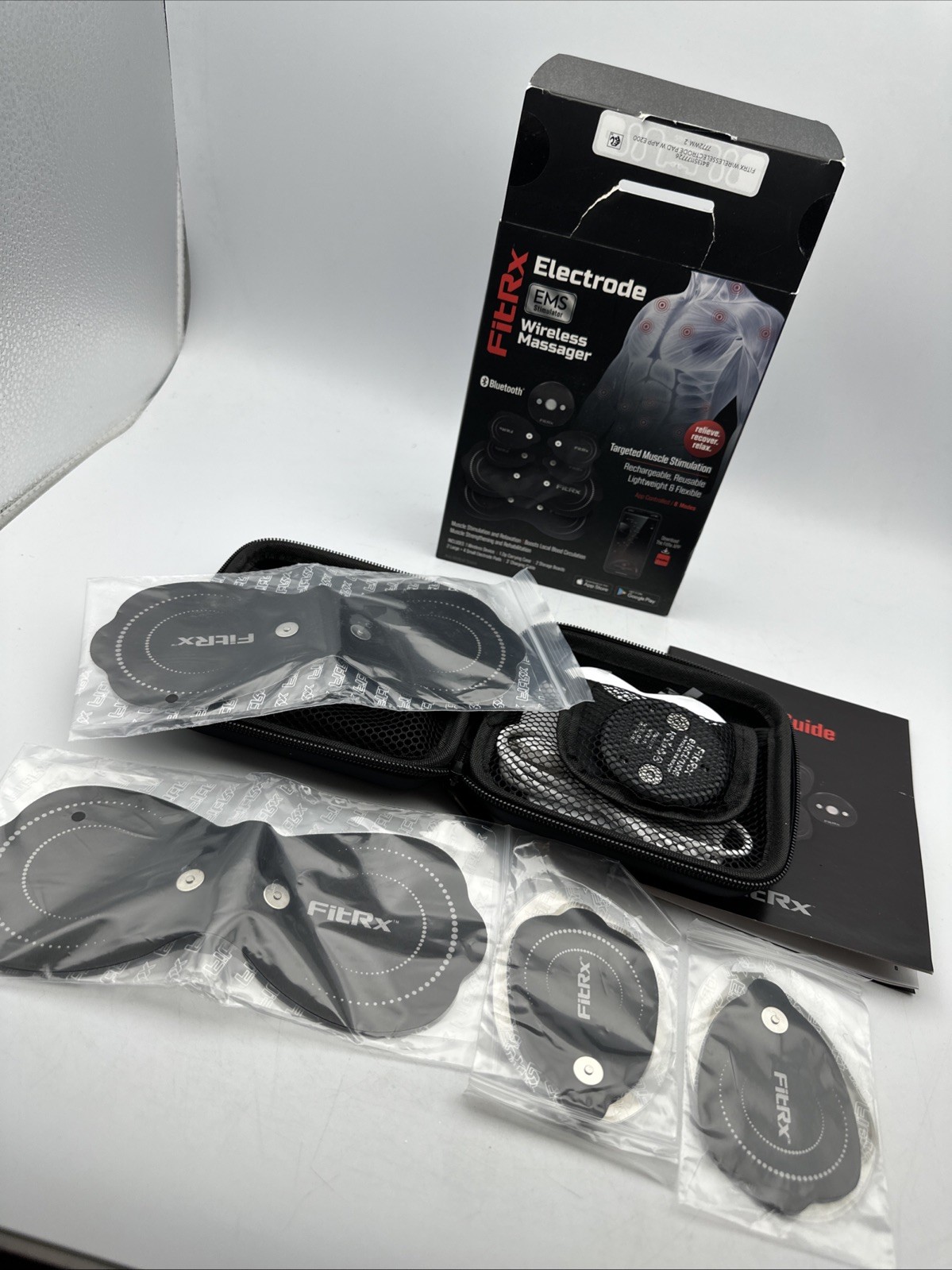 FitRx Electrode Wireless Massager – Rechargeable – New Open Box